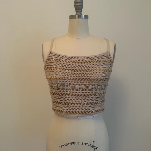 Philosophy di Alberta Ferretti Beaded Top - Picture 2 of 5